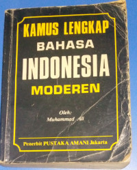Image of Kamus Lengkap Bahasa Indonesia Modern